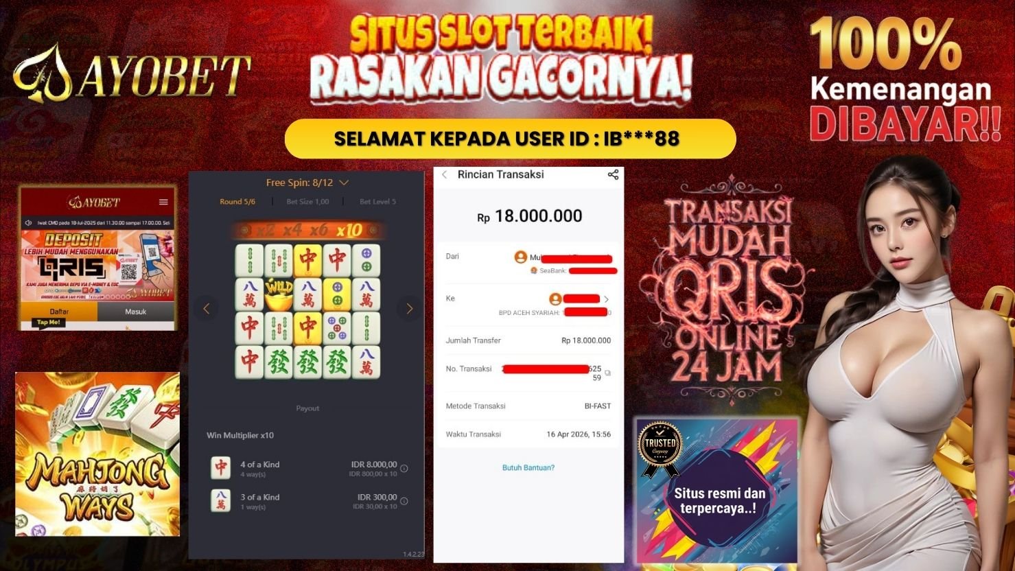 AYOBET JACKPOT SLOT MAHJONG WAYS
